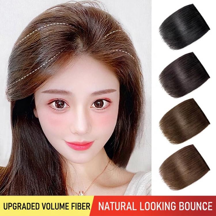 Seamless Hair Topper for Volume Invisible Mini Hair Extension Clip in Hairpieces for Women, 10cm Natural Black, 10cm Brown Black, 10cm Deep Brown, 10cm Light Brown, 20cm Natural Black, 20cm Brown Black, 20cm Deep Brown, 20cm Light Brown                ...