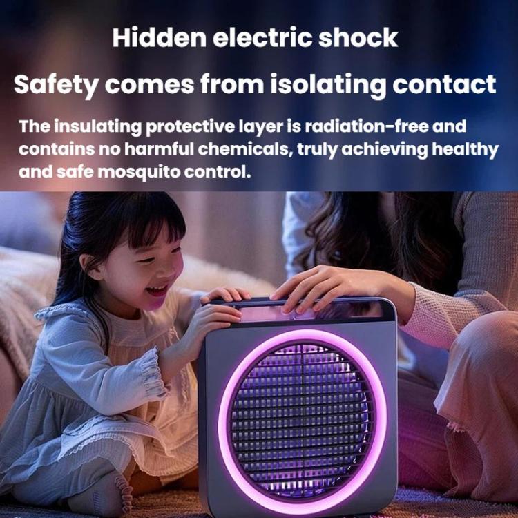 M1 Home Use Quiet Electric Mosquito Killer Outdoor Mosquito Attractor, Catcher, Repeller, Plug-in White, Plug-in Blue, Rechargeable White, Rechargeable Blue