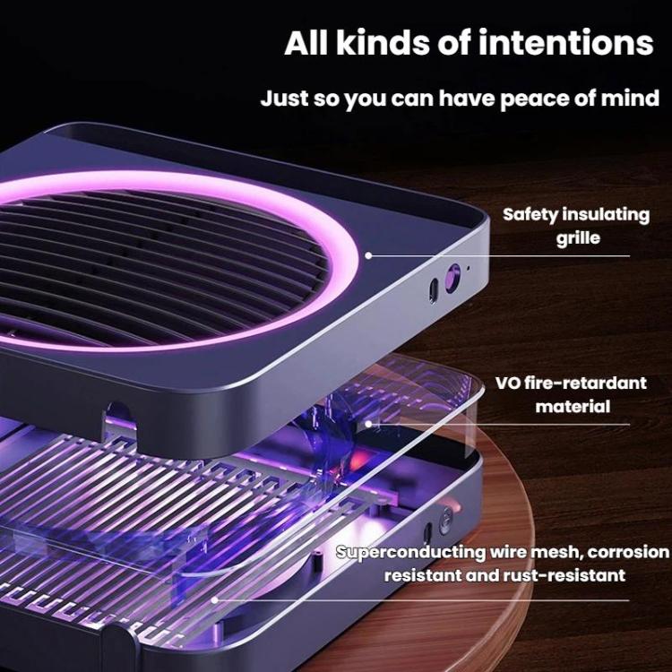 M1 Home Use Quiet Electric Mosquito Killer Outdoor Mosquito Attractor, Catcher, Repeller, Plug-in White, Plug-in Blue, Rechargeable White, Rechargeable Blue