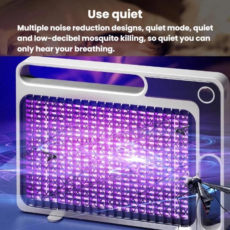 BD888 Home Use Silent Electric Mosquito Killer Ultraviolet Mosquito Trap, Mosquito Killer, Repellent, Plug-in White, Plug-in Blue, Rechargeable White, Rechargeable Blue