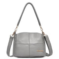 HUMERPAUL WB202 Women Leather Shoulder Bag Large Capacity Crossbody Bag