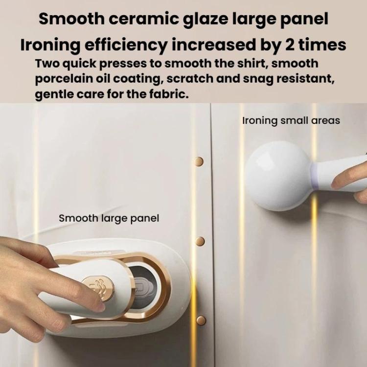 YD-05 Handheld Household Steam Iron Portable Foldable 2 In 1 Wet & Dry Garment Steamer, US Plug, EU Plug, UK Plug