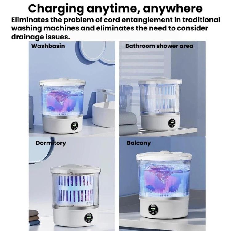 P-2 Mini Desktop Washing Machine For Underwear & Panties Portable Socks Washing Cup, With Bucket, No Bucket