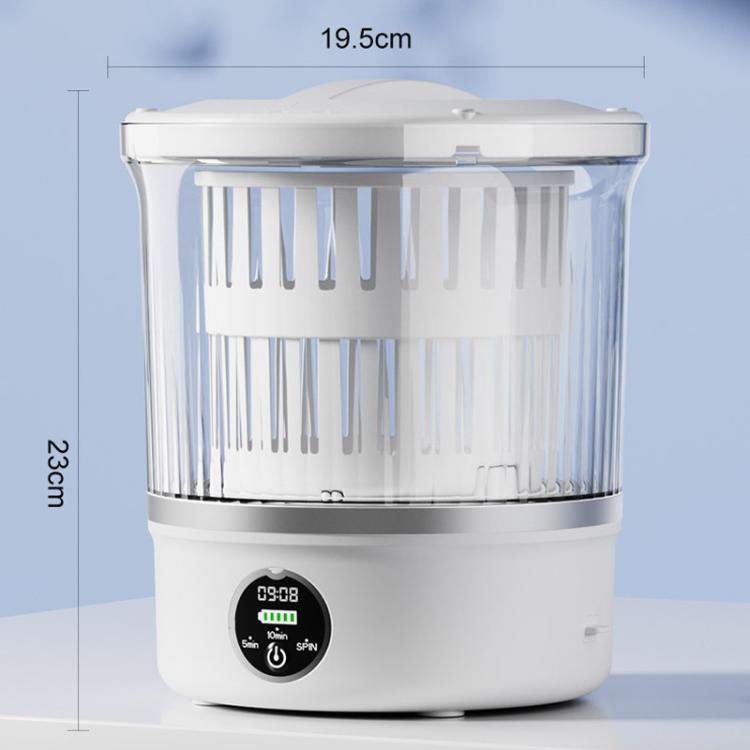 P-2 Mini Desktop Washing Machine For Underwear & Panties Portable Socks Washing Cup, With Bucket, No Bucket