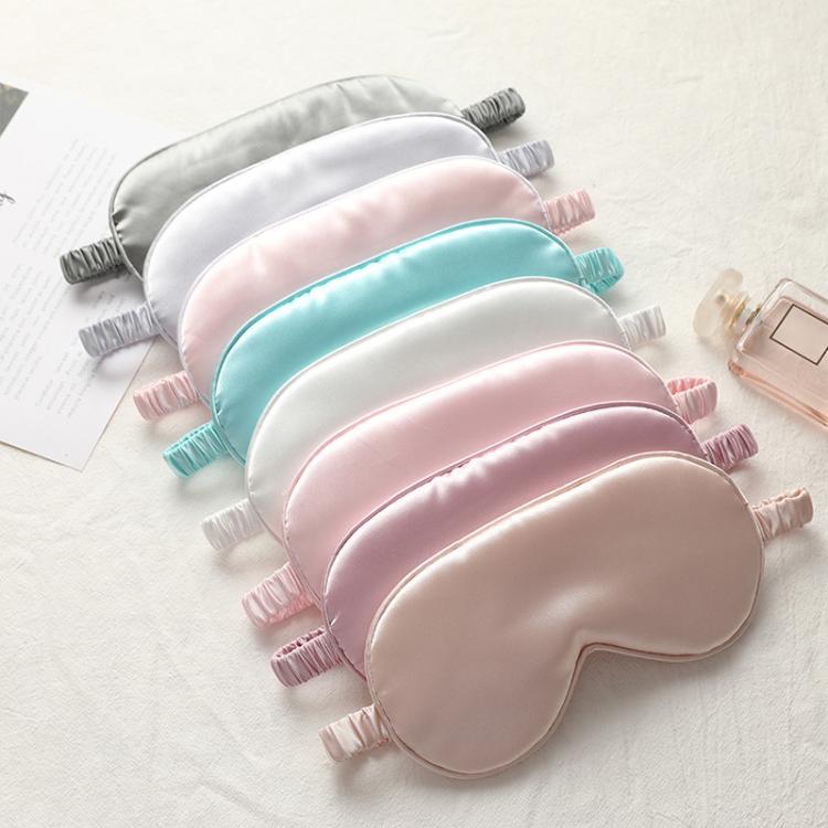 Double Sided Satin Sleep Mask for Women Men Night Blindfold Light Blocking Travel Eye Mask