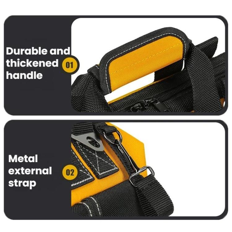 WINHUNT Portable Handheld Wear-Resistant Hardware Storage Tool Bag, 14 inch, 16 inch, 18 inch, 20 inch