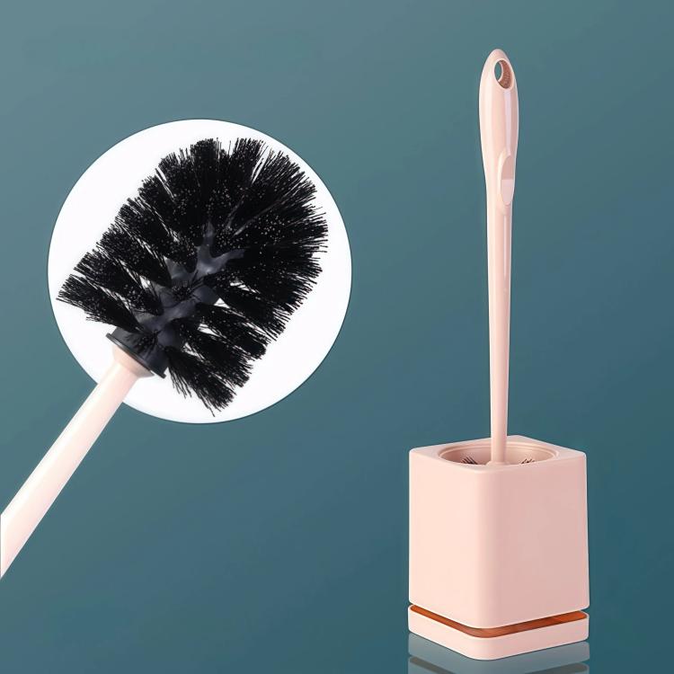 Toilet Brush and Holder Set with Self-Evaporating Base Wall Mounted & Floor Standing Bathroom Scrubber