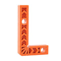 Right Angle Positioner Slabs Stitching Fixer L-Shaped Plastic Corner Brackets, 3 inch, 4 inch, 6 inch, 8 inch