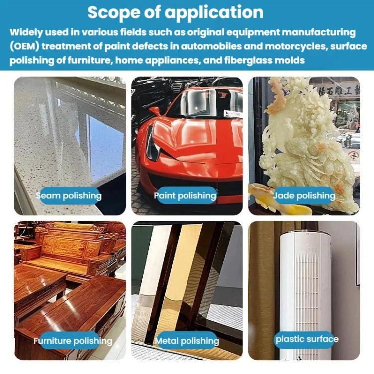 Wool Polishing Wheel Mirror Surface Buffing Stone Seam Car Detailing Waxing Self-Adhesive Pad For Angle Grinder, 3 inch 80mm, 4 inch 100mm, 5 inch 125mm, 6 inch 150mm, 7 inch 180mm
