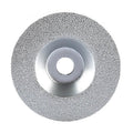 Diamond Cutting Disc Marble Brazed Cup Grinding Wheel Quartz Ceramic Tile Edge Grinding For Angle Grinder, Silver, Silver With Teeth, Gold, Gold With Teeth