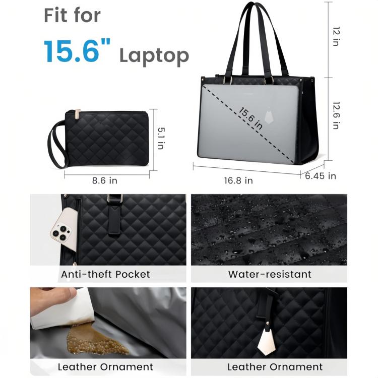 2 in 1 Handheld Insulated Lunch Bag Crossbody Combination Bag