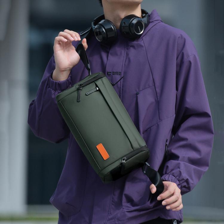 WEIXIER WD5624 Men Small Crossbody Bag Lightweight Messenger Bag with Multi-Pocket Design Waterproof & Anti-Scratch Shoulder Bag