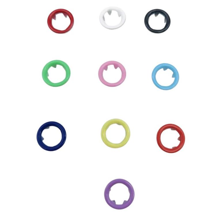 5-Claw Snap Buttons For Clothing Metal Snap Fastener Kit, 100 Hollow+100 Solid+Tools, 100 Hollow+100 Solid+15-Slot Storage Box, 50 Hollow+50 Solid+Tools, 50 Hollow+50 Solid+15-Slot Storage Box