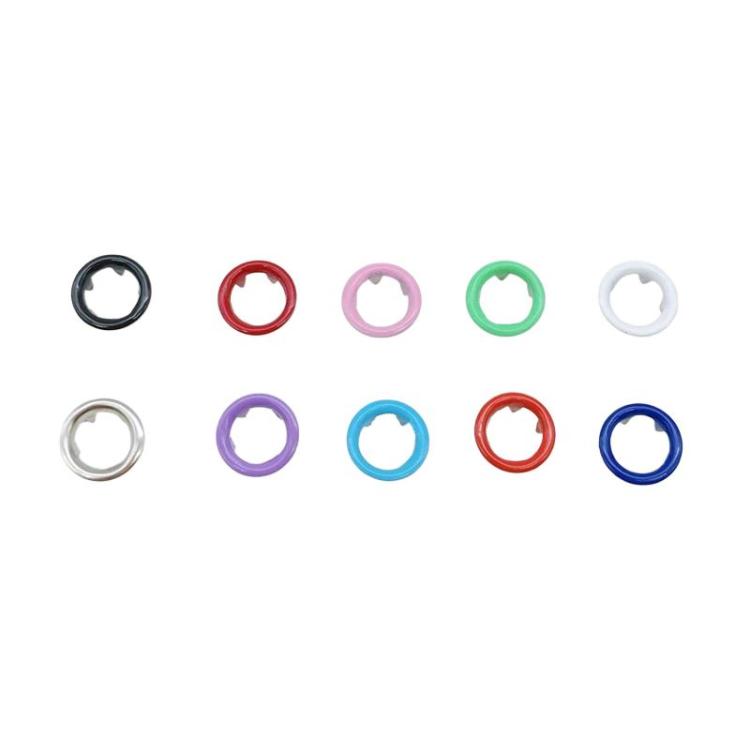 Metal 5-Claw Snap Button Set Colorful Snap Fasteners For Clothing, 100 Hollow + Pliers, 100 Solid + Pliers, 200 Solid + Pliers, 200 Solid + Pliers + Power Rod + Rubber Ring