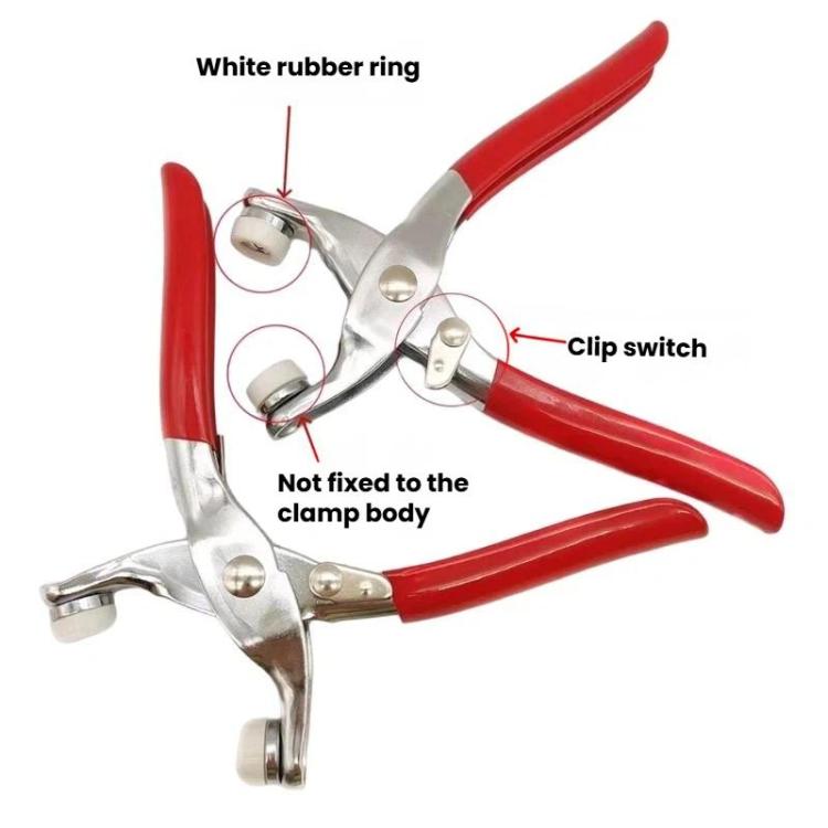 Metal 5-Claw Snap Button Set Colorful Snap Fasteners For Clothing, 100 Hollow + Pliers, 100 Solid + Pliers, 200 Solid + Pliers, 200 Solid + Pliers + Power Rod + Rubber Ring