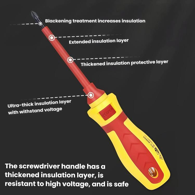 13-Piece Set Insulated Screwdriver Set High Voltage Resistant Electrician Tools