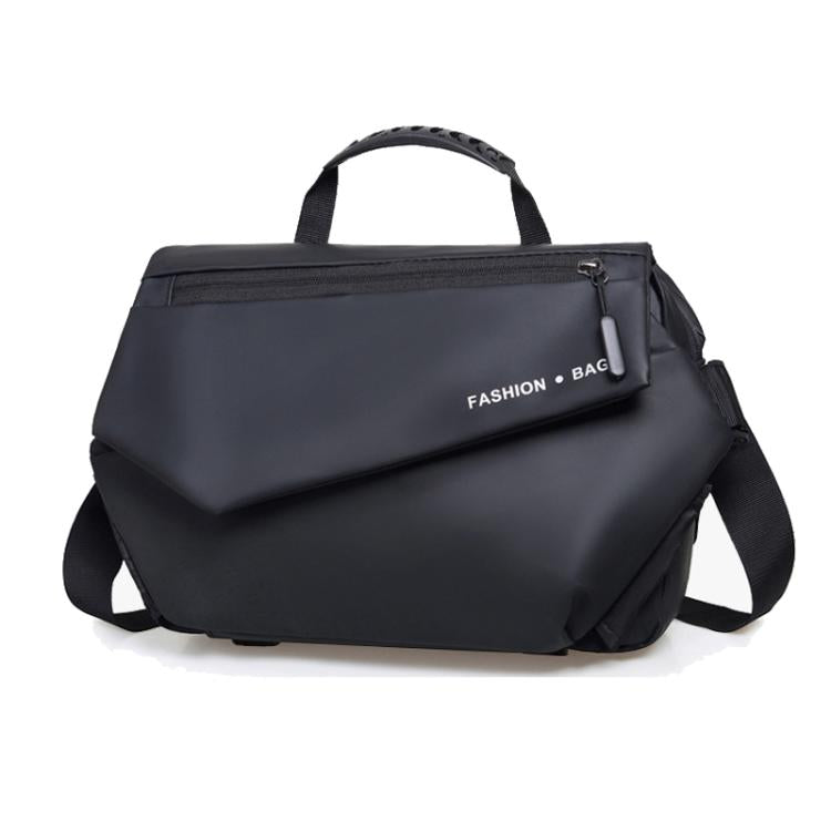 WEIXIER Large Capacity Messenger Bag for Men, Water Resistant Crossbody Shoulder Bag Multi-Pocket Briefcase with Luggage Strap