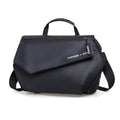 WEIXIER Large Capacity Messenger Bag for Men, Water Resistant Crossbody Shoulder Bag Multi-Pocket Briefcase with Luggage Strap