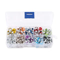 5mm Metal Eyelets For Clothing, Shoes & Belts, 10-Slot Storage Box, With Pliers Aircraft Packaging, With Pliers OPP Bag