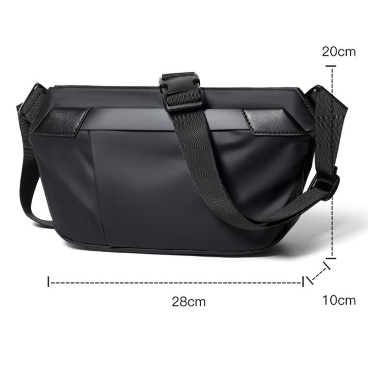 WEIXIER WD956 Men Waterproof Sling Bag Chest Shoulder Crossbody Bag Techwear Minimalist Waist Pack Fanny Pack