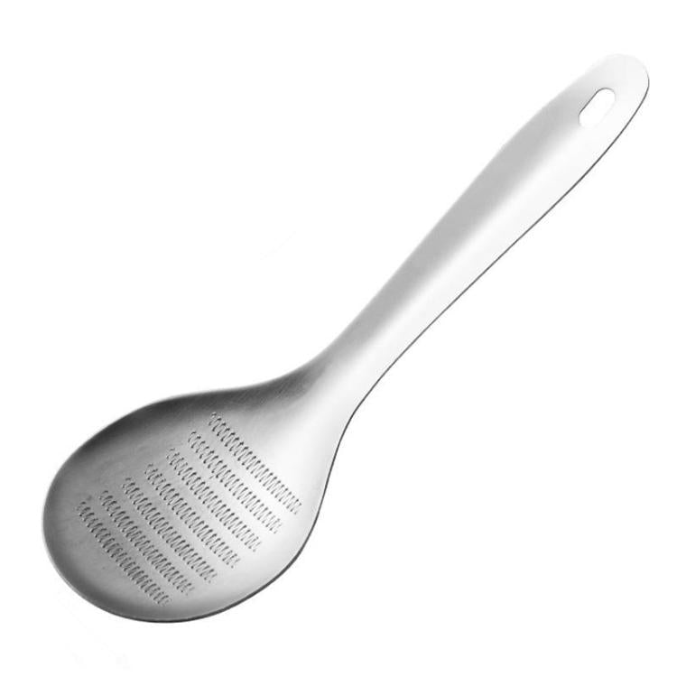 LsCook Ginger Garlic Grinder Manual Home Use Ginger Masher, 430 Steel Large Spoon Grinder