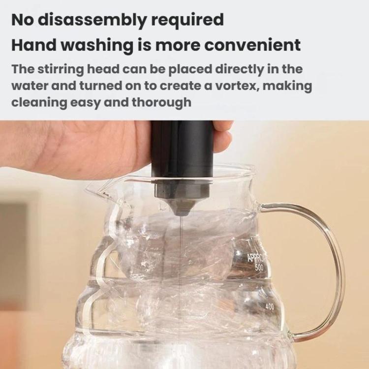 LsCook Coffee Milk Frother Compact Home Baking Tool Handheld Electric Milk Whisk