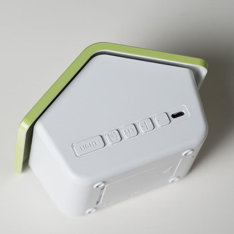 Atmosphere Cabin Digital Alarm Clock With 8-Color Night Light LED Desktop Clock With Snooze, DST, Adjustable Brightness