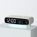 LED Digital Alarm Clock With Night Light, Date/Weekday/Temperature, 2 Alarms, Countdown Timer, 3 Brightness Levels, USB Output Port