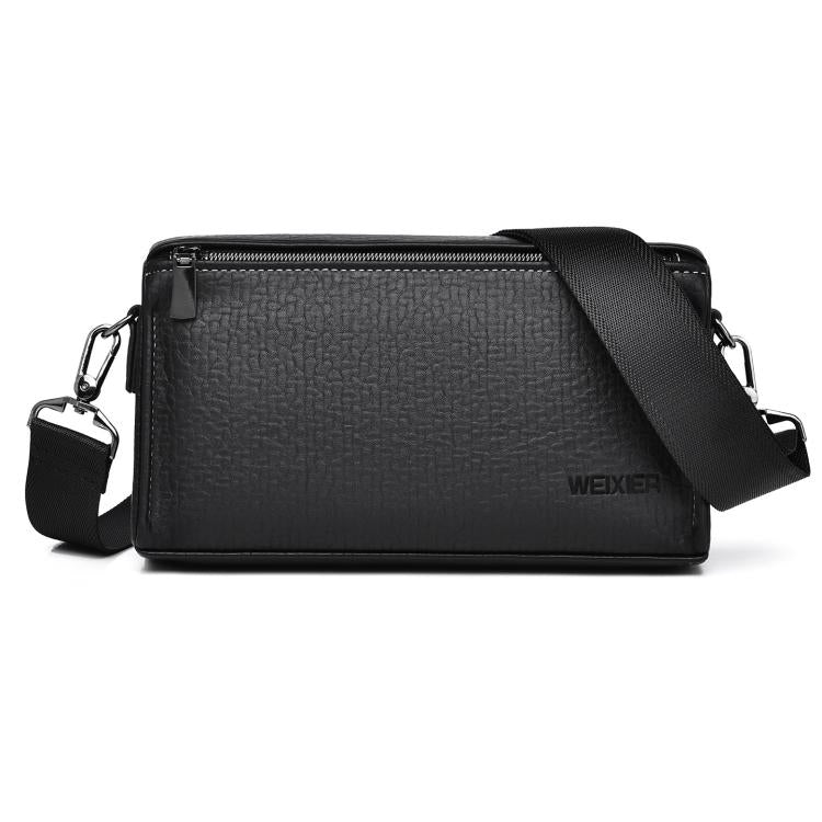 WEIXIER W133  Mens Small Crossbody Bag Versatile Messenger Clutch with 6 Card Slots for Travel & Daily Use