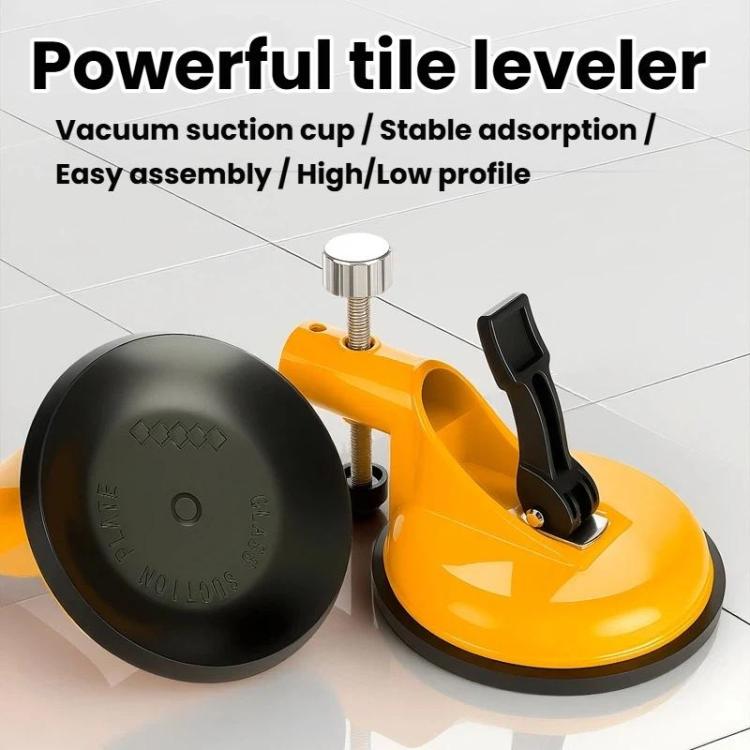 Leveling Suction Cup Tool For Leveling Adjusting Securing Joints During Tile Stone Slab Installation, Single-claw