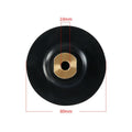 Flexible Bendable Rubber Grinding Head Soft-Joint Angle Grinder Adhesive Disc, 3 inch 8cm M10, 3 inch 8cm M14, 3 inch 8cm M16, 4 inch 10cm M10, 4 inch 10cm M14, 4 inch 10cm M16