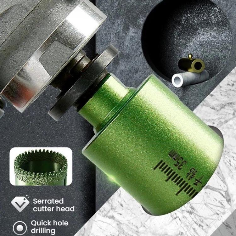 Serrated Hole Saw Tile Drill Bit, 20mm, 25mm, 30mm, 35mm, 40mm, 42mm, 45mm, 50mm, 55mm, 60mm