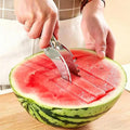 LsCook 430 Thickened Stainless Steel Watermelon Slicer