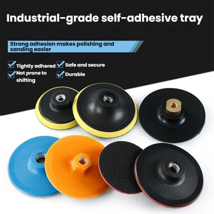 Wet / Dry Grinding Discs Stone Polishing Discs Self-Adhesive Disc Adapters, 8cm M10 Hole Orange Without Sponge, 10cm M10 Hole Orange Without Sponge, 8cm M10 Hole Black Thin Sponge, 10cm M10 Hole Black Thin Sponge, 10cm M14 Hole Black Thin Sponge       ...