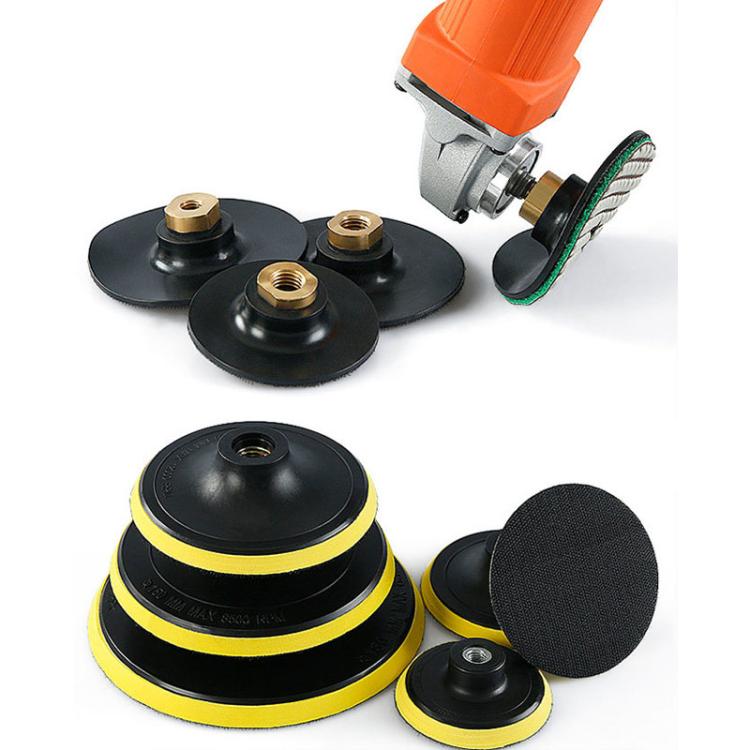 Wet / Dry Grinding Discs Stone Polishing Discs Self-Adhesive Disc Adapters, 8cm M10 Hole Orange Without Sponge, 10cm M10 Hole Orange Without Sponge, 8cm M10 Hole Black Thin Sponge, 10cm M10 Hole Black Thin Sponge, 10cm M14 Hole Black Thin Sponge       ...
