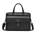 WEIXIER T665 Men Vintage Business Tote Bag Large Capacity Waterproof Laptop Bag
