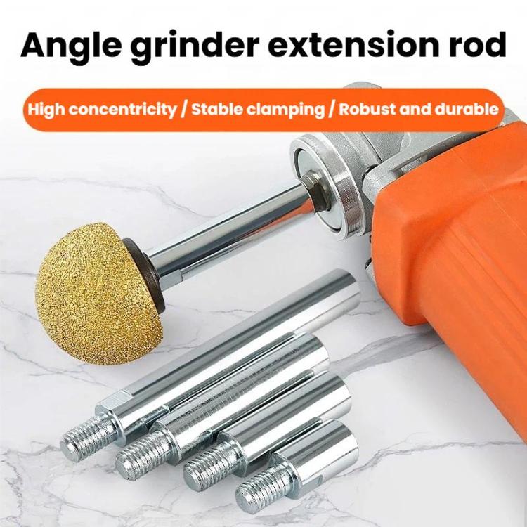 M10 To M10 Angle Grinder Extension Shaft Drilling Grinding Polishing Screw Shaft, 4cm, 6cm, 8cm, 14cm