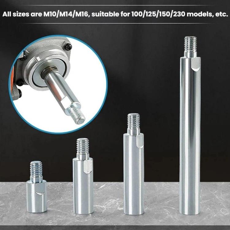 M10 To M10 Angle Grinder Extension Shaft Drilling Grinding Polishing Screw Shaft, 4cm, 6cm, 8cm, 14cm
