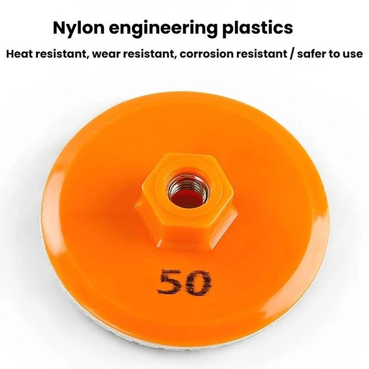 3 inch 8cm One-piece Diamond Dry Grinding Disc Tile Edge Grinding Disc, 50, 150, 300, 500, 1000