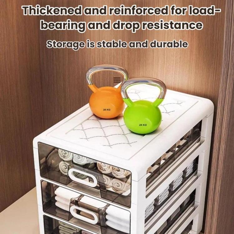 Large-Capacity Drawer-Style Underwear Sock Organizer Storage Box, No Grid Space, 10 Grid Spaces, 15 Grid Spaces, No Grid Space + 10 Grid Spaces, No Grid Space + 15 Grid Spaces, 10 Grid Spaces + 15 Grid Spaces                                            ...