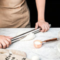 304 Stainless Steel Sanding Rolling Pin Kitchen Baking Tool, LsCook 32cm