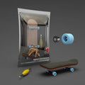 5-Layer Maple Wood Finger Skateboard With Bearings Desktop Stress Relief Finger Sports Toy