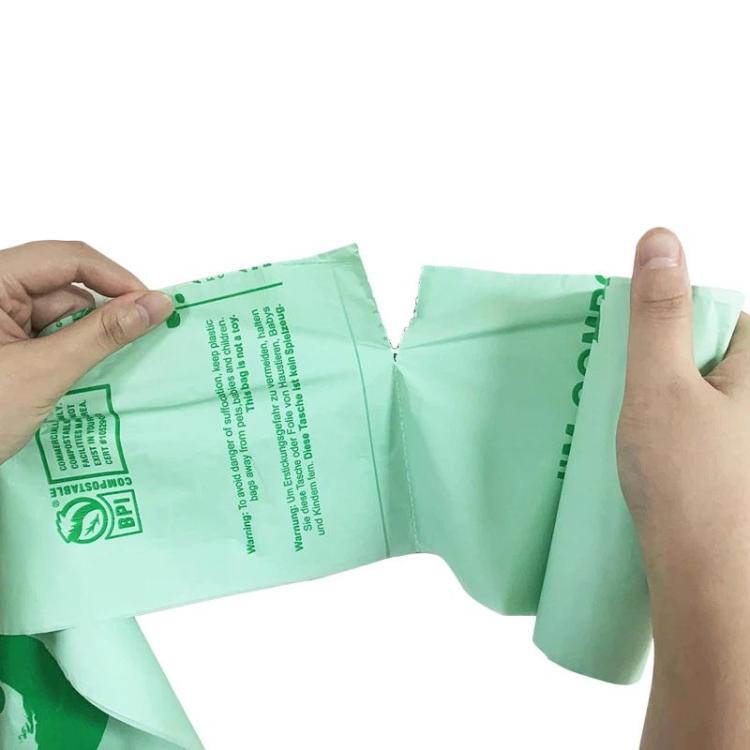 Kitchen PLA Degradable Garbage Bags Household Compostable Flat Top Trash Bags, 50pcs / set 36 x 35cm, 50pcs / set 40 x 38cm, 50pcs / set 43 x 46cm, 25pcs / set 55 x 72cm