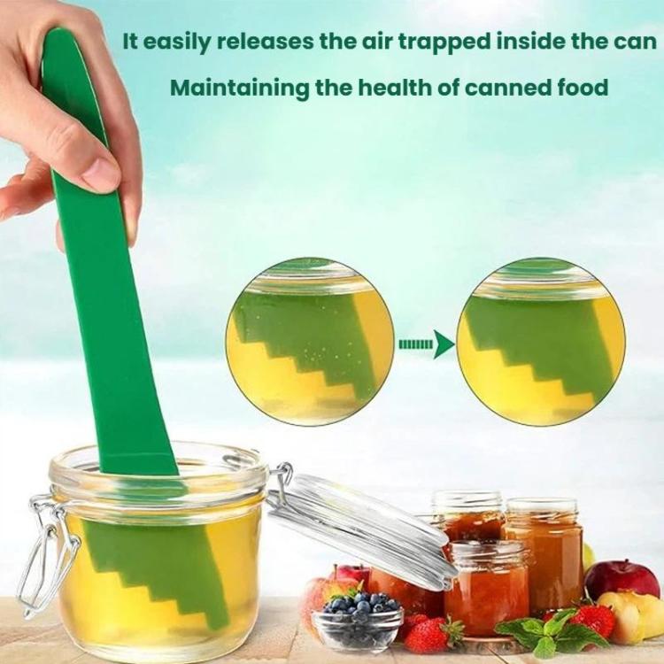 LsCook 2-Piece Set Heat-Resistant Lid Lifter + Canned Jam Measuring Spoon Set