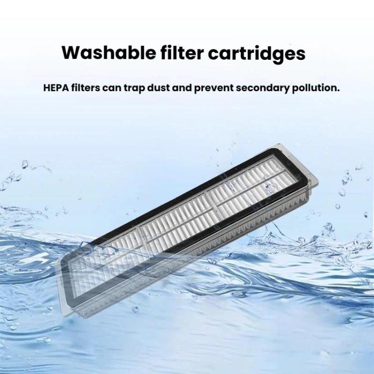 2pcs /Pack Replacement HEPA Filter For Dreame D9, D9 Max, D9 Pro, L10 Pro, D10s, D10s Pro Robot Vacuum Spare Parts