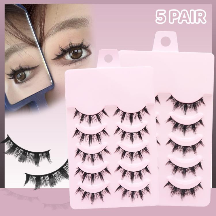 5pair /Set Natural Everyday Makeup One-Piece Eyelashes, 2205, DS122, QF04, QF05, QF06, QF26, QF75, QF90, QF91, QF92, QF93, Z301, Z302, LK01, LK02, LK03, LK04, NDEM, B94, F9, FK74, W01, W02, Z15C, QX, XDEM
