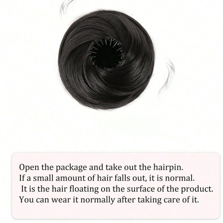 Bird's Nest Hair Bun Claw Clip Extension Messy Bun Hair Piece for Women Adjustable Synthetic Chignon Hairpiece with Large Claw Clip