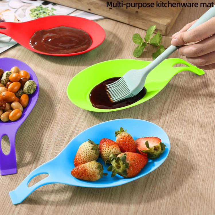 LsCook Food-Grade PP Kitchen Mat Oil-Resistant Heat-Resistant Spatula Mat