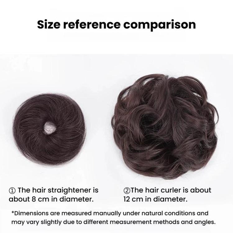 Women Wig Bun Hair Ring Lazy Hair Styling Artifact, Realistic Hair Bun, Straight Hair Brown Black, Straight Hair Black, Straight Hair Dark Brown, Straight Hair Light Brown, Curly Hair Brown Black, Curly Hair Black, Curly Hair Dark Brown                ...