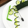 LsCook 2-Piece Set Spiral Cucumber Slicer